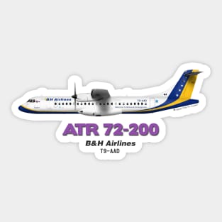 Avions de Transport Régional 72-200 - B&H Airlines Sticker